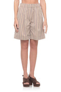 Antonelli Firenze Perilla Striped Bermuda Shorts