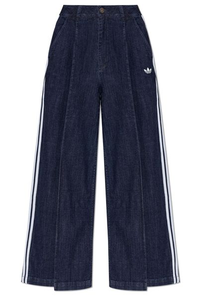 Adidas Originals Wide-Leg Stripe Jeans
