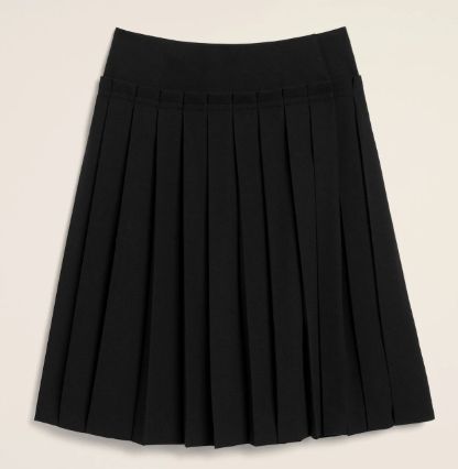 AMI Pleated Skirt