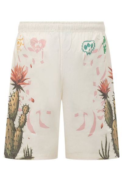 Barrow Cactus Print Popeline Shorts