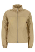 Burberry Logo-Badge Zip-Up Jacket