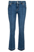 Alexander McQueen Front Seam Skinny Jeans