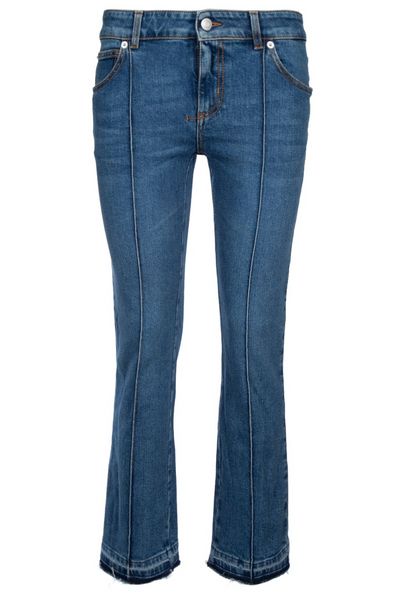 Alexander McQueen Front Seam Skinny Jeans