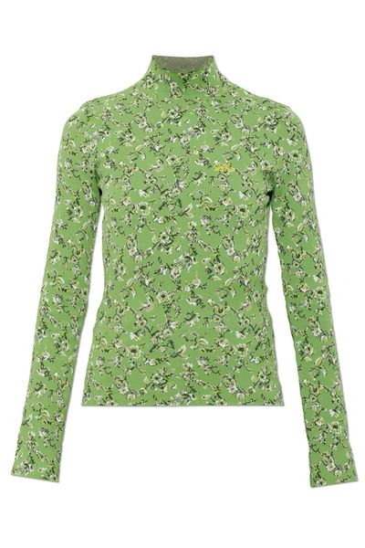 Loewe Cosima Von Bonin Floral Jersey Top