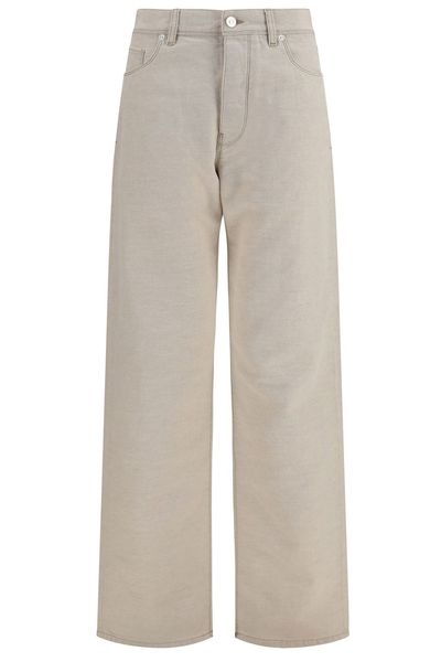 Fendi Selleria Straight-Leg Long Jeans