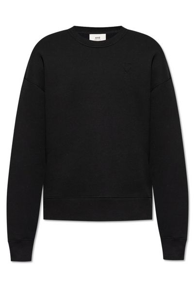 AMI Paris de Coeur Long-Sleeved Crewneck Sweatshirt