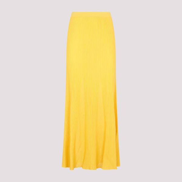 Gabriela Hearst Pleated Maxi Skirt