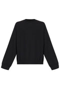Balenciaga Logo Plaque Knitted Jumper
