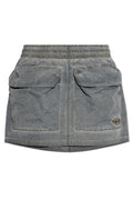 Diesel O-Cean-S1 Faded Mini Skirt