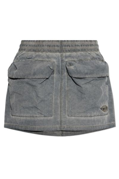 Diesel O-Cean-S1 Faded Mini Skirt
