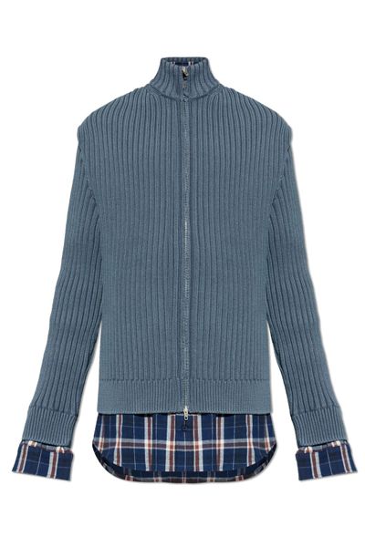 Balenciaga Layered Zipped Sweater