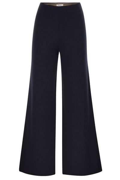 Max Mara Strillo Crepe Knitted Trousers