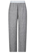 Rabanne Elastic-Waist Straight Pants