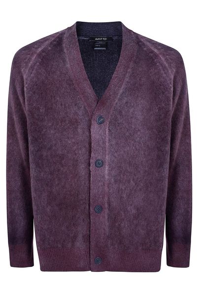 Avant Toi Knitted V-Neck Cardigan