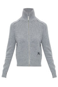 Burberry Cypria Zip-Up Cardigan