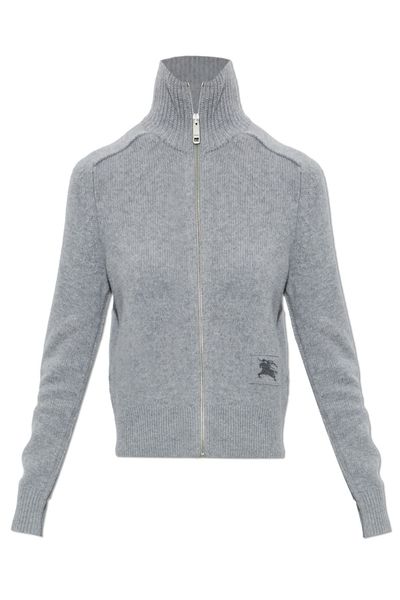 Burberry Cypria Zip-Up Cardigan