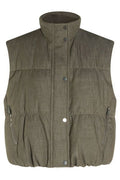 Brunello Cucinelli Denim-Effect Twill Down Vest