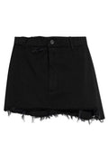 Balenciaga Distressed Mini Skirt