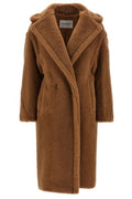 Max Mara Double-Breasted Teddy Long Coat