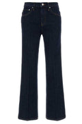 Khaite Clara Cropped Flared Jeans