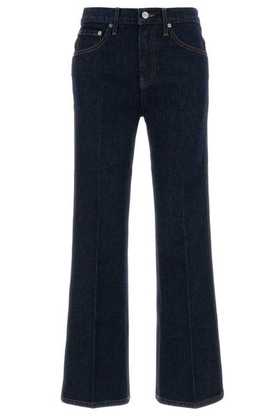 Khaite Clara Cropped Flared Jeans