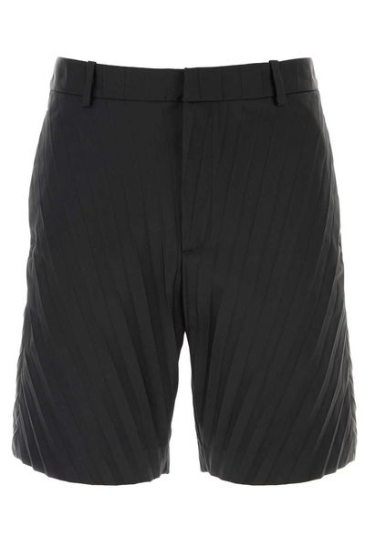 Valentino Pleated Above-Knee Length Shorts
