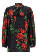 Dolce & Gabbana Rose Printed Shirt