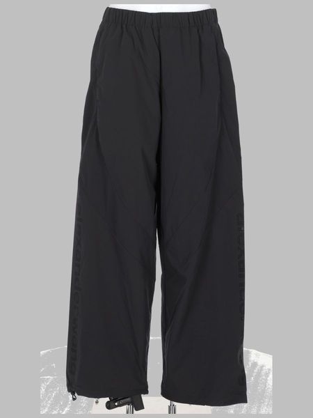 Alexander Wang Logo Wide-Leg Track Pants