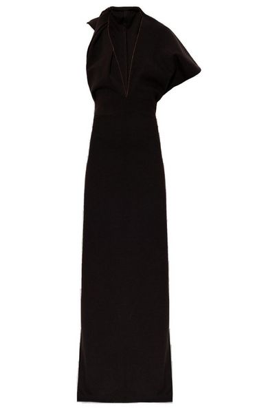 Saint Laurent V-Neck Maxi Dress