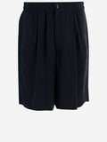 Giorgio Armani Pleated Elasticated-Waist Shorts