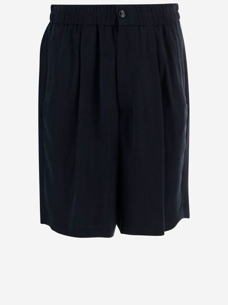 Giorgio Armani Pleated Elasticated-Waist Shorts