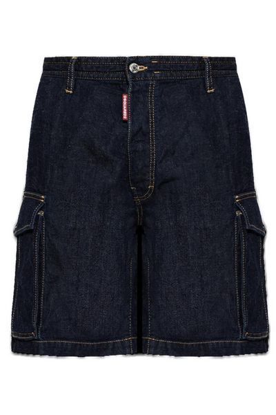 Dsquared2 Summer Lovers Denim Cargo Shorts