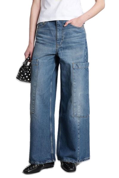 Ganni Baggy Cargo Jeans