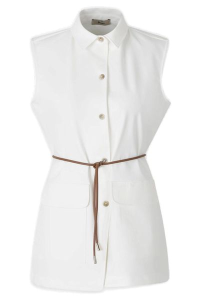 Herno Belted Button-Fastened Vest