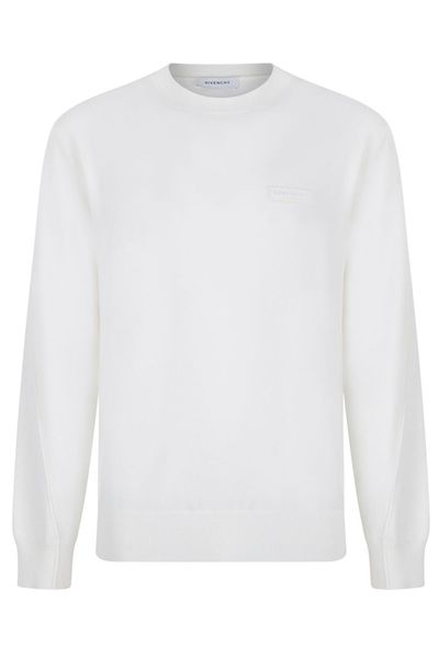 Givenchy Logo Patch Knitted Jumper