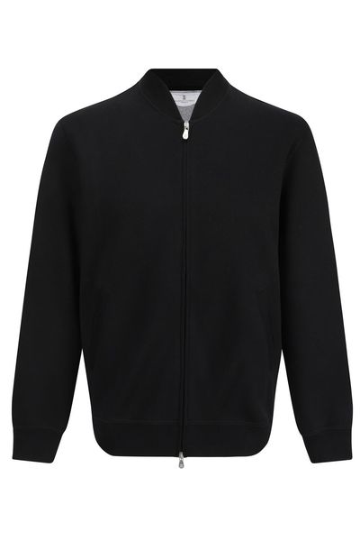 Brunello Cucinelli Long Sleeved Zip-Up Sweatshirt
