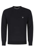 Prada Logo Embroidered Crewneck Jumper