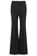 Sportmax Visino Pinstriped Flared Pants