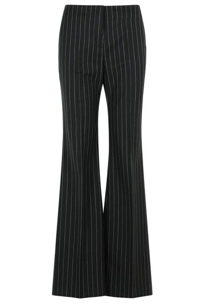 Sportmax Visino Pinstriped Flared Pants