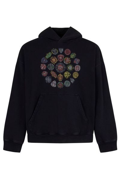 Balenciaga Graphic Printed Hoodie