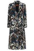 Missoni Animalier Jacquard Mid-Length Coat