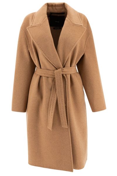 Max Mara Valle Straight Hem Belted Coat