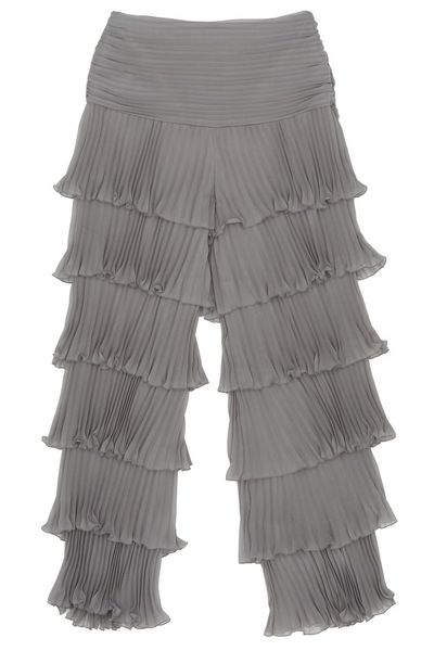 Valentino Ruffled High Waist Pants