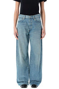 Junya Watanabe Logo-Patch Wide-Leg Jeans