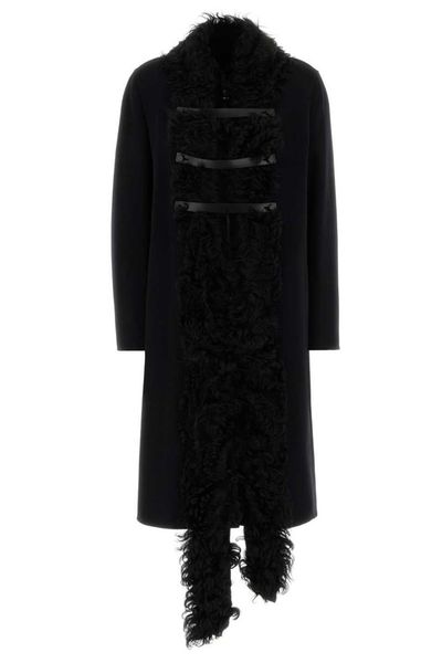 Fendi Luxury Double Shearling Coat