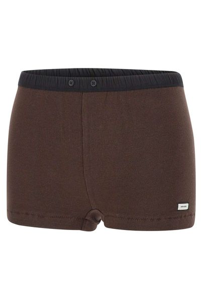 Entire Studios Lounge Ribbed Shorts