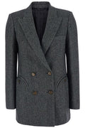 Blazé Milano J Line Double-Breasted Blazer
