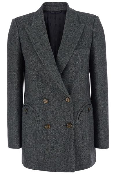 Blazé Milano J Line Double-Breasted Blazer