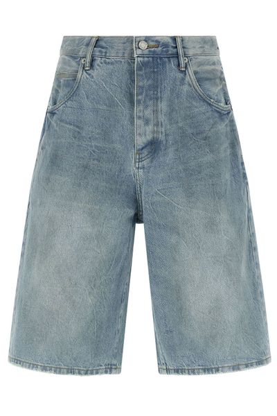 Purple P070 Vintage Dust Bowl Bermuda Shorts