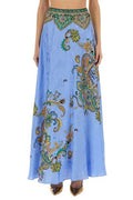 Etro Paisley Printed A-Line Maxi Skirt
